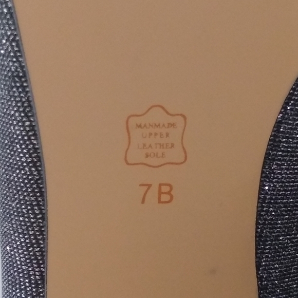 NWOT/Box Caparros Melissa Mercury Glimmer Crystal Embellished Heels Sz 7 Silver - Picture 5 of 8